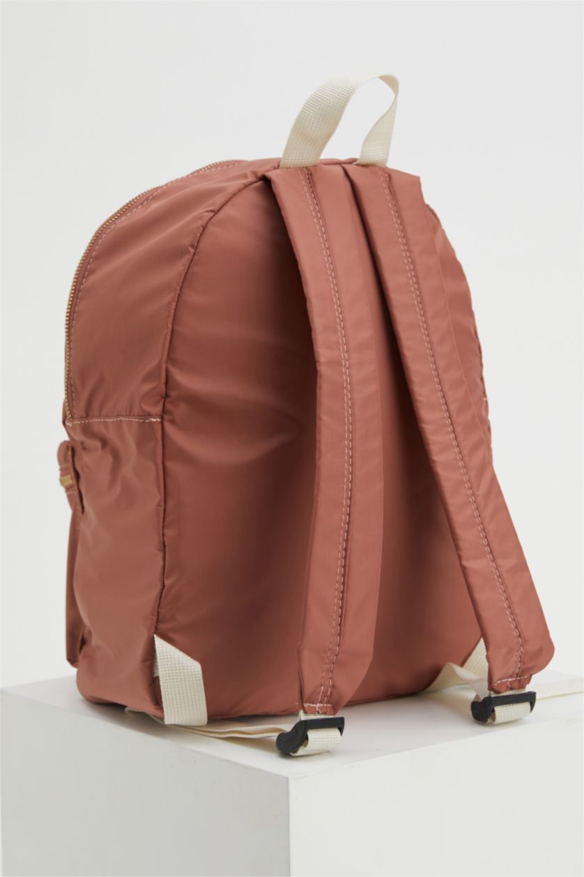 حريمي زهري فاتح شنطة ظهر مدرسة مع قسم لابتوب من DeFactoFit