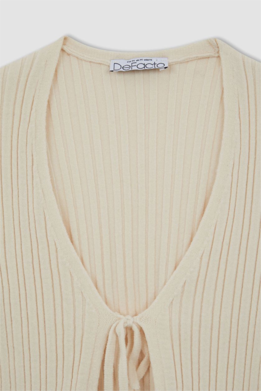 WOMAN Sand Slim Fit Cardigan