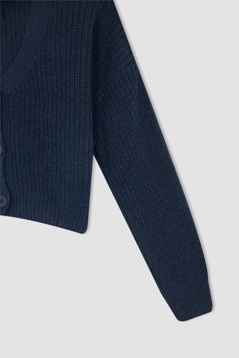 WOMAN Indigo Regular Fit Cardigan