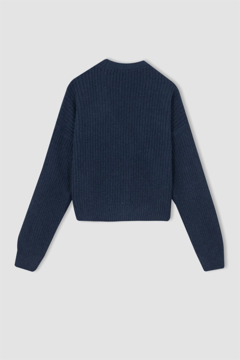 WOMAN Indigo Regular Fit Cardigan