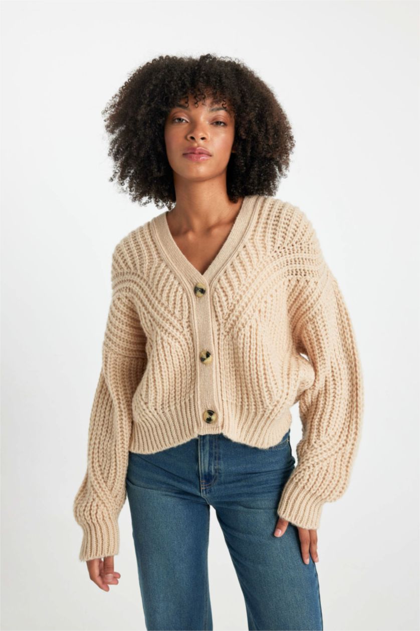 Kadın Ekru Regular Fıt