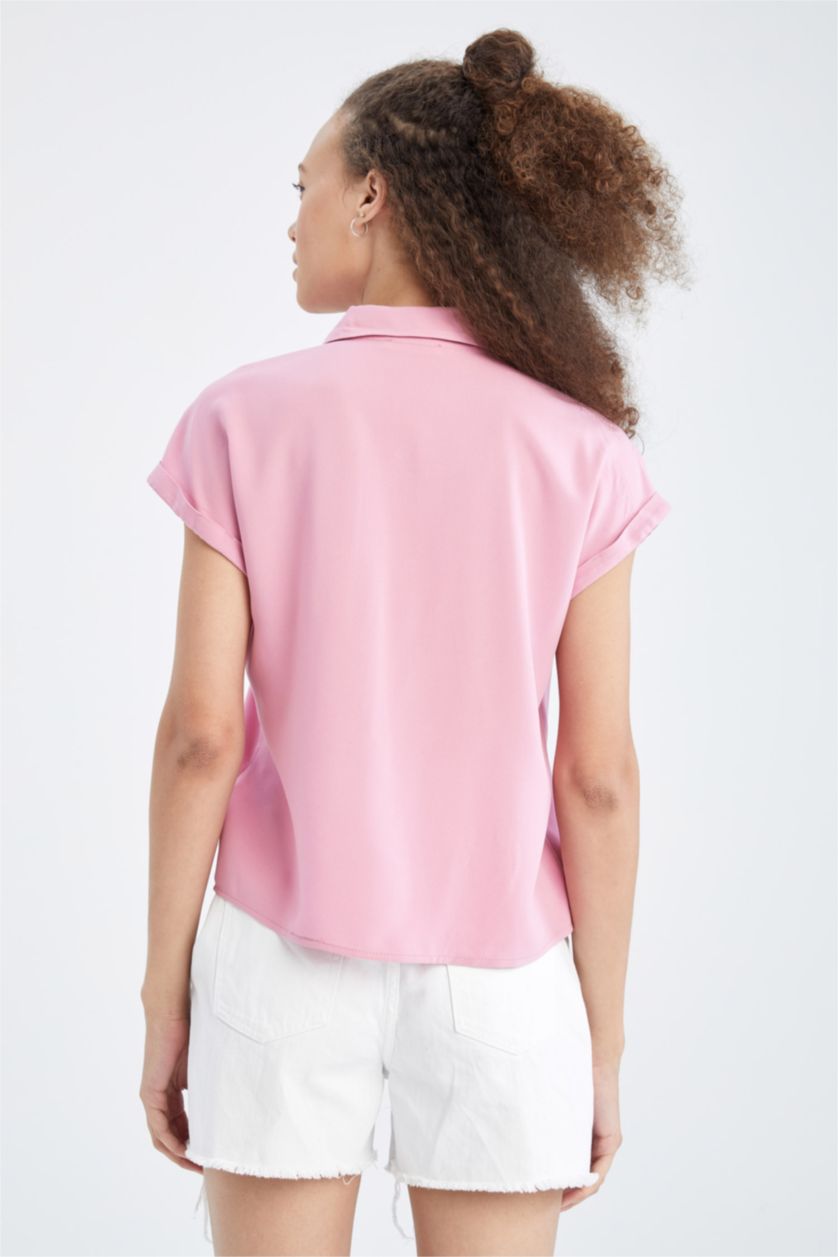 FEMME Rose Relax Fit Short Sleeve Shirt