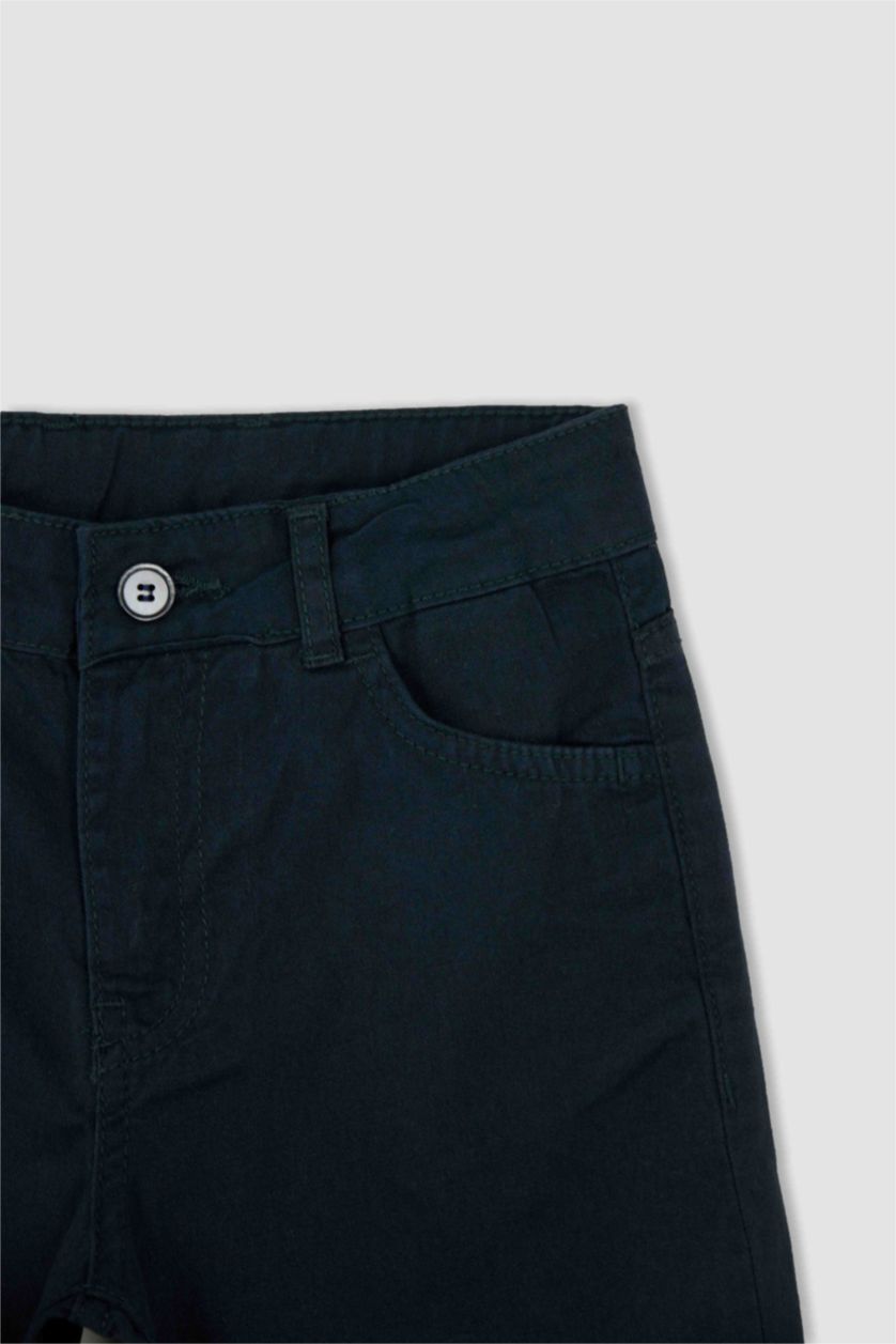 Мальчики и подростки Синий Брюки из габардина для мальчиков, Школьная коллекция