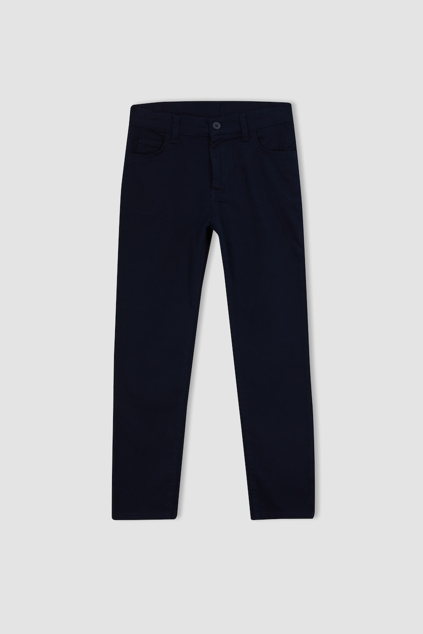 Boys & Teens NAVY Boy Regular Fit Gabardine Trousers