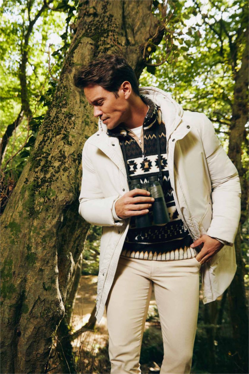 MAN Stone Oversize Fit Hooded Warmtech Waterproof Thick Puffer Jacket