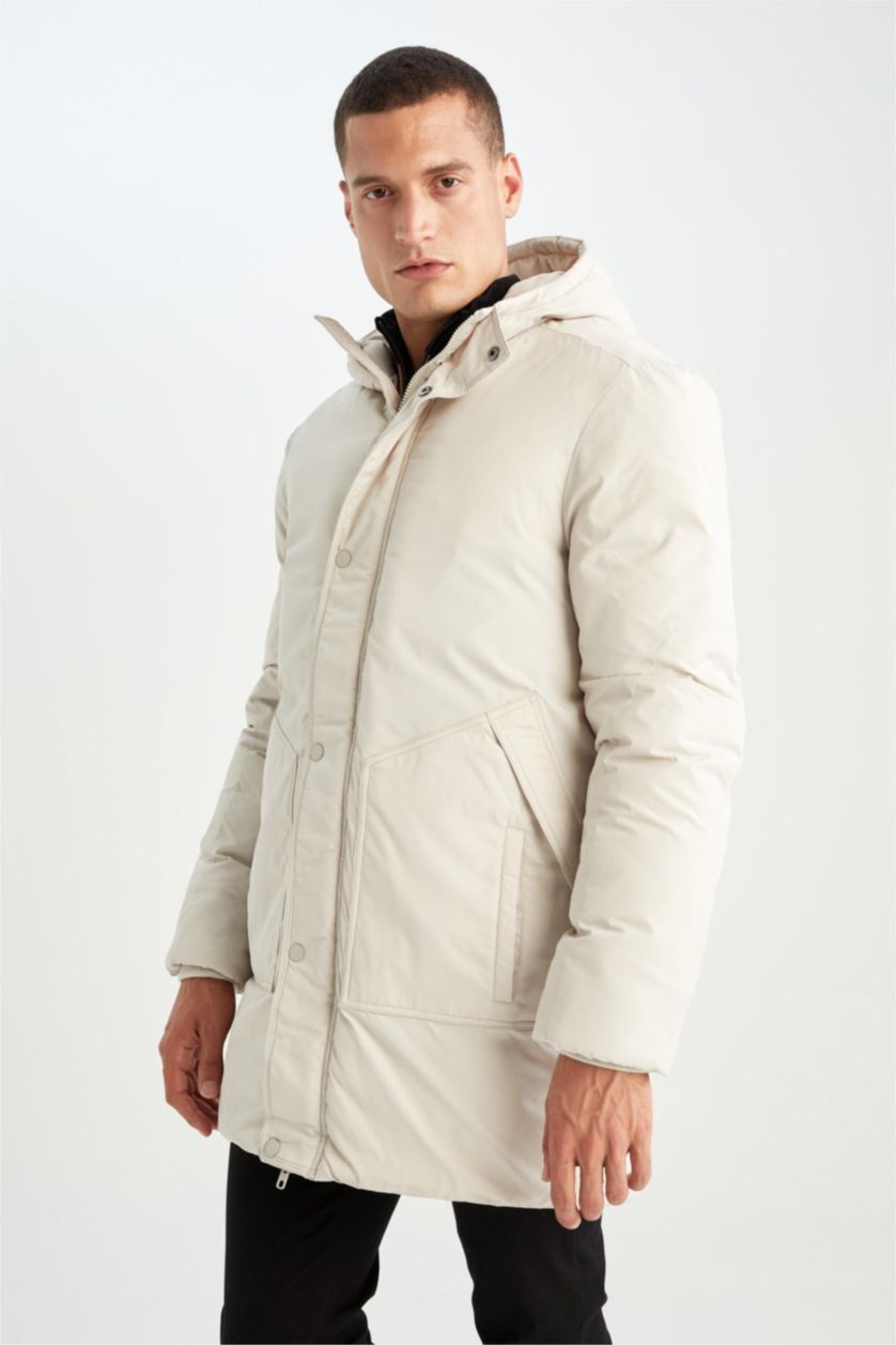 MAN Stone Oversize Fit Hooded Warmtech Waterproof Thick Puffer Jacket