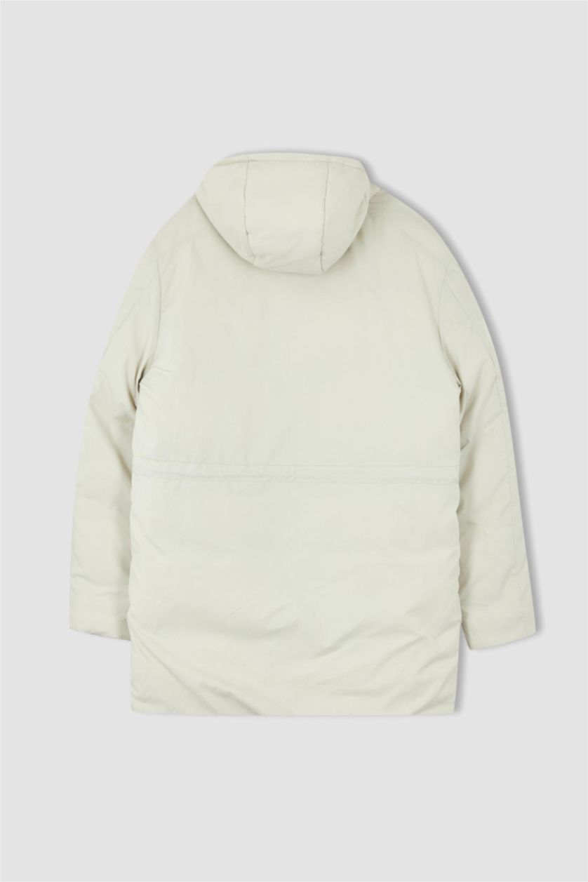 MAN Stone Oversize Fit Hooded Warmtech Waterproof Thick Puffer Jacket