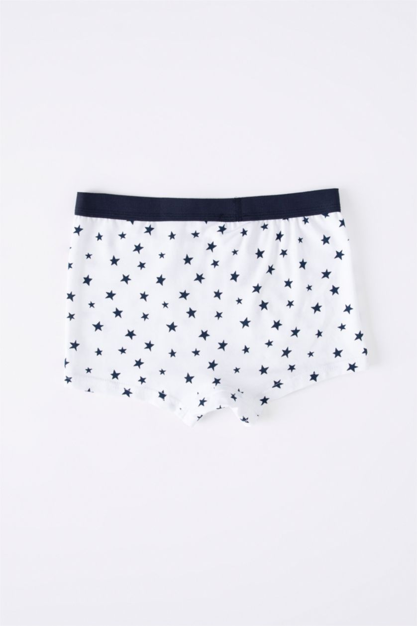 BOYS & TEENS Grey Melange 3 Pack Polka Dot Print Boxer Set