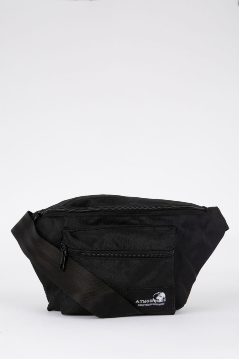 Мужчины Черный Мужская поясная сумка