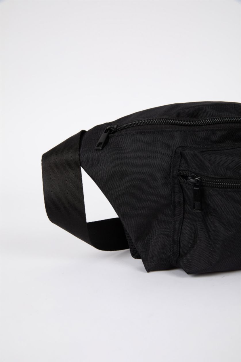 Мужчины Черный Мужская поясная сумка