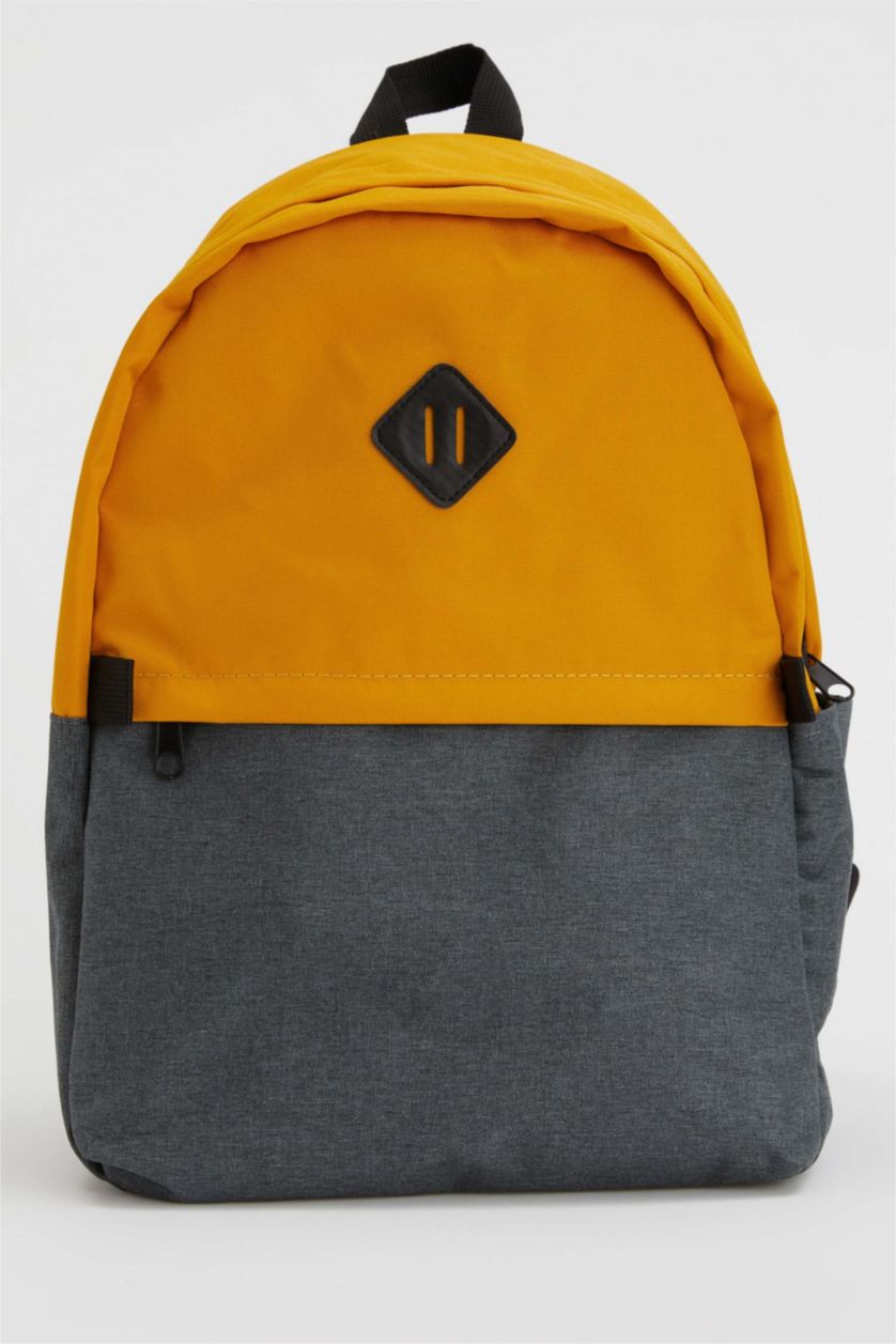 Мужчины Желтый Рюкзак с отделом для ноутбука унисекс, Школьная коллекция