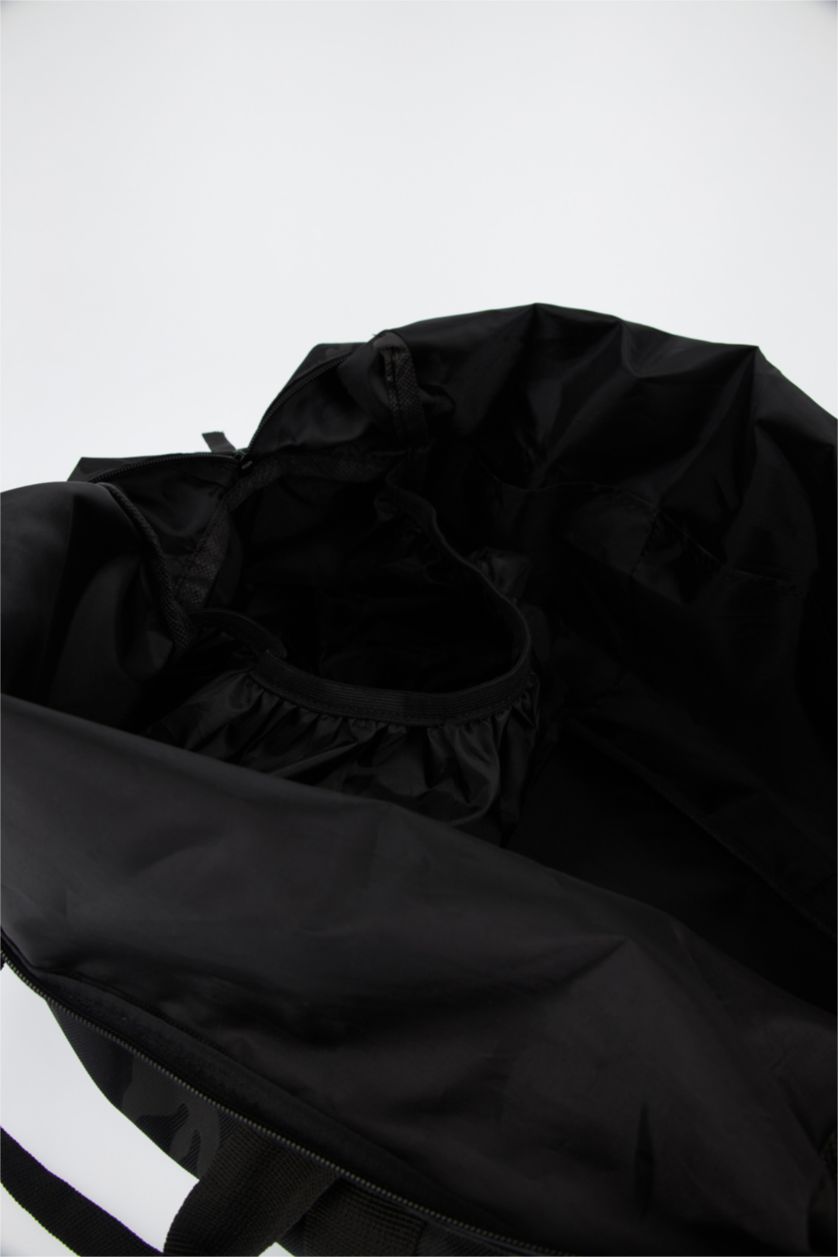 HOMME Noir Sac de sport et de voyage à motif camouflage