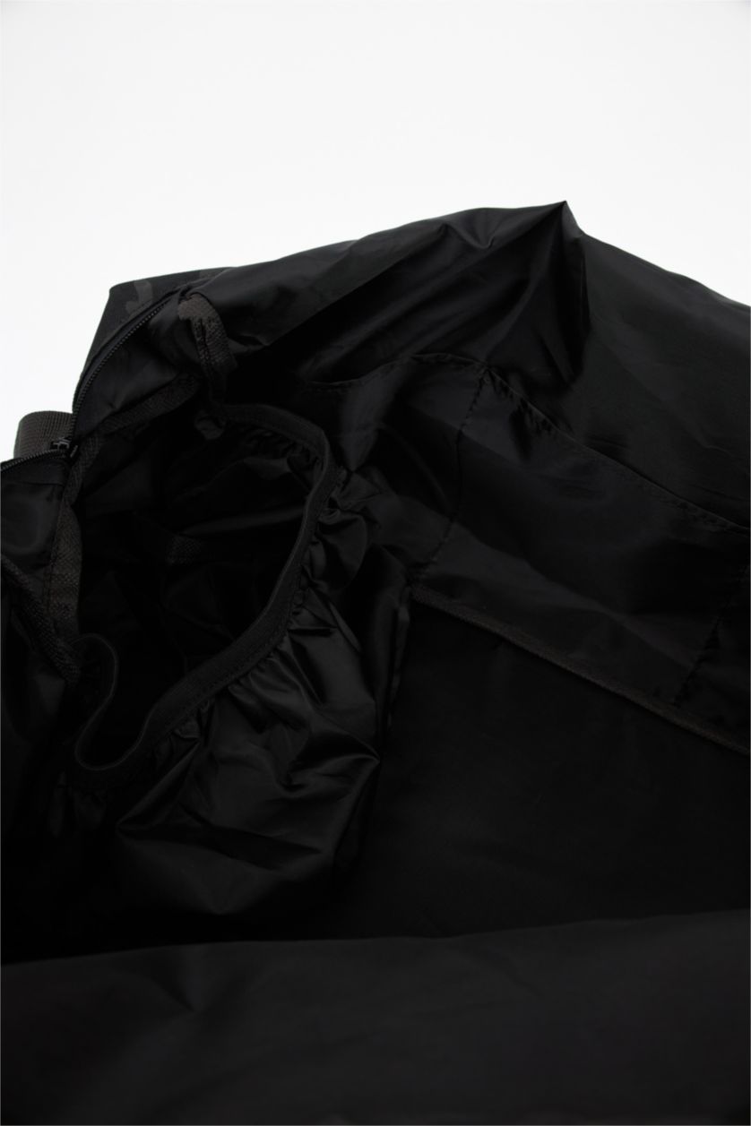 HOMME Noir Sac de sport et de voyage à motif camouflage