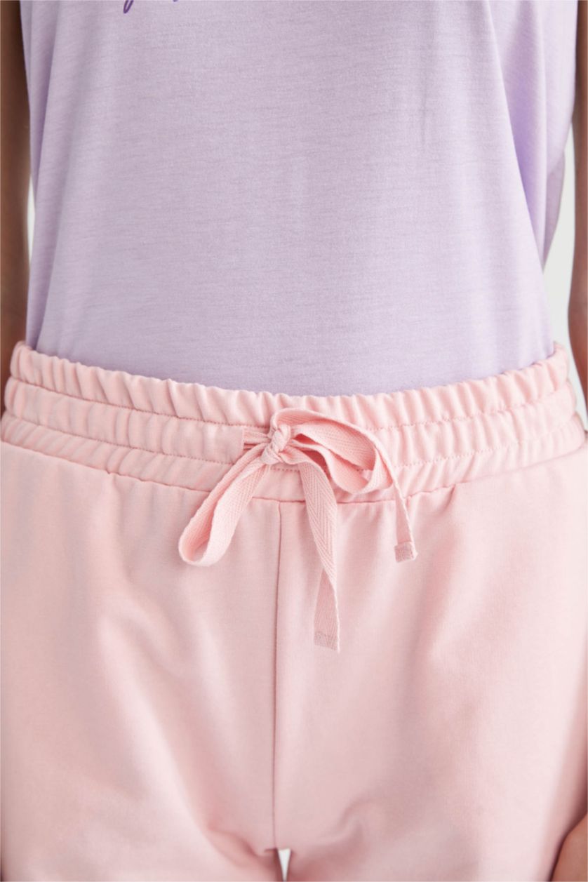WOMAN Light Pink Regular Fit Mini Short