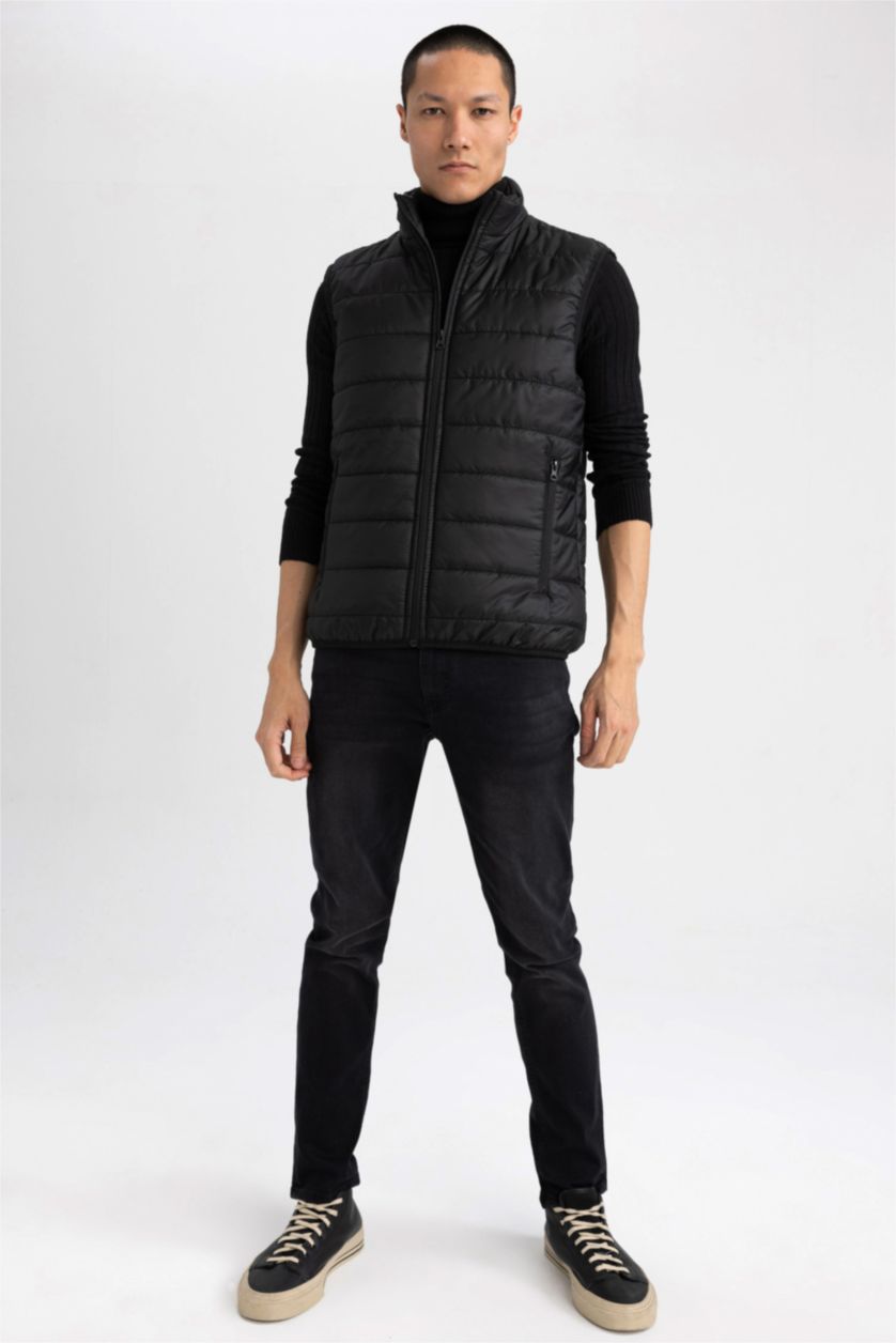 رجالي أسود فيست سليم فيت