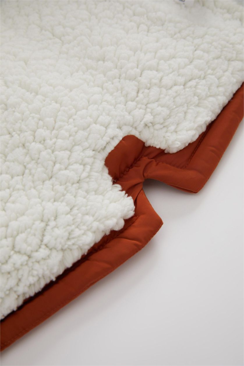 Малыши мальчики Оранжевый Куртка стандартного кроя 3D для мальчиков