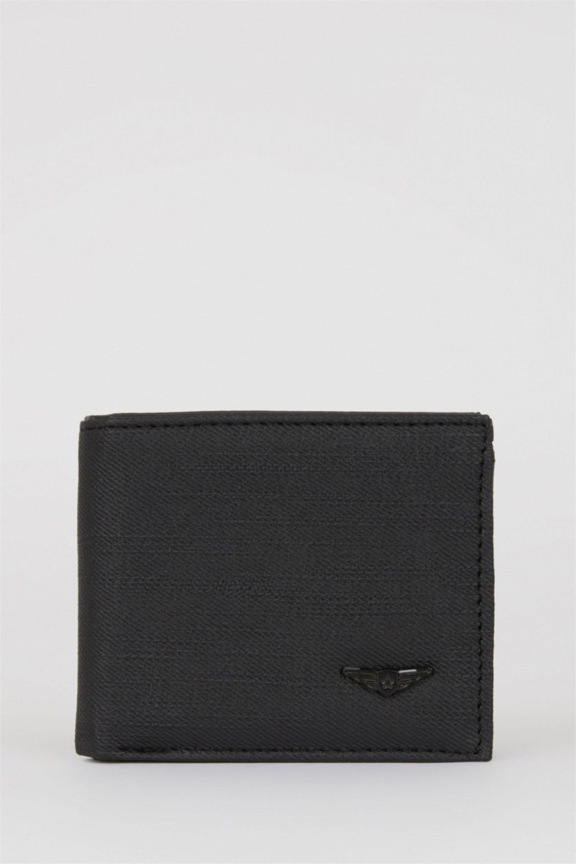 Erkek Siyah Erkek Suni Deri Cüzdan