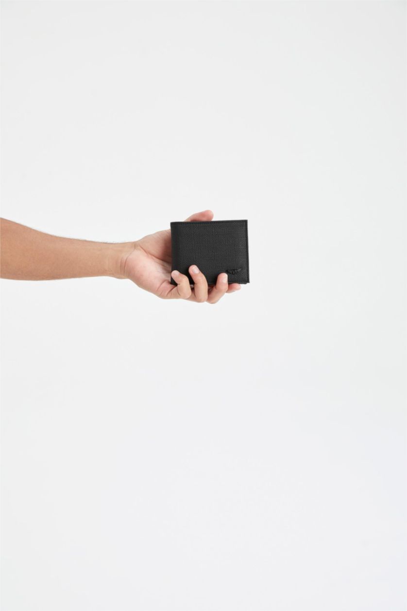 Erkek Siyah Erkek Suni Deri Cüzdan