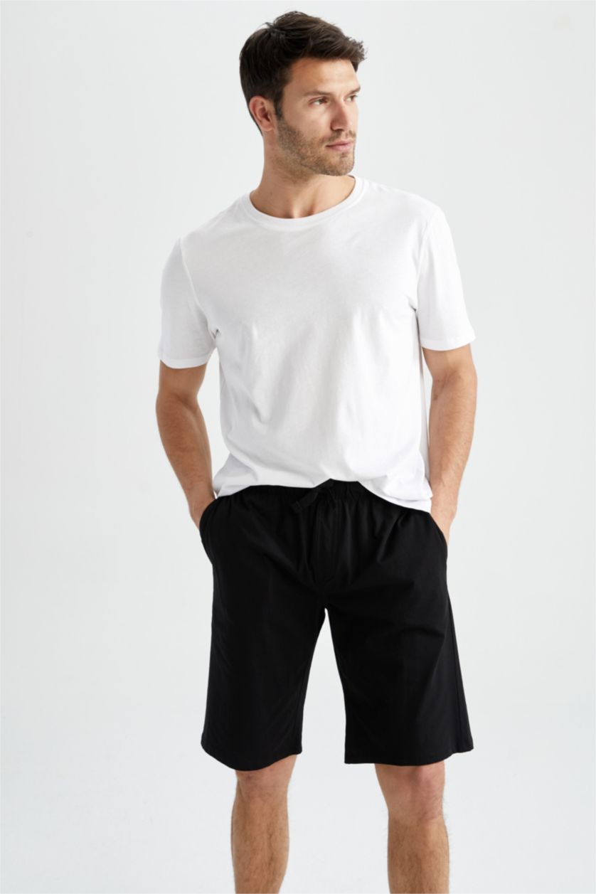 Erkek Siyah Regular Fit Alt