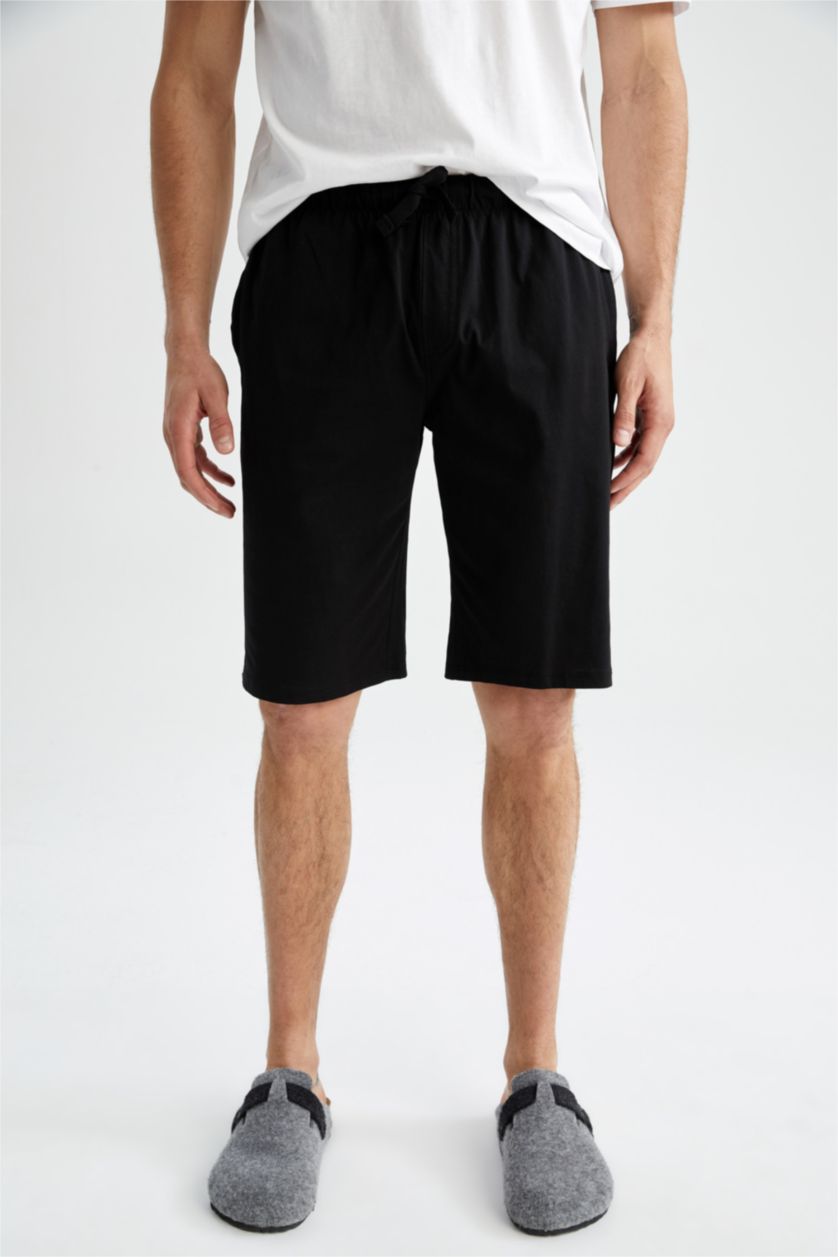 Erkek Siyah Regular Fit Alt