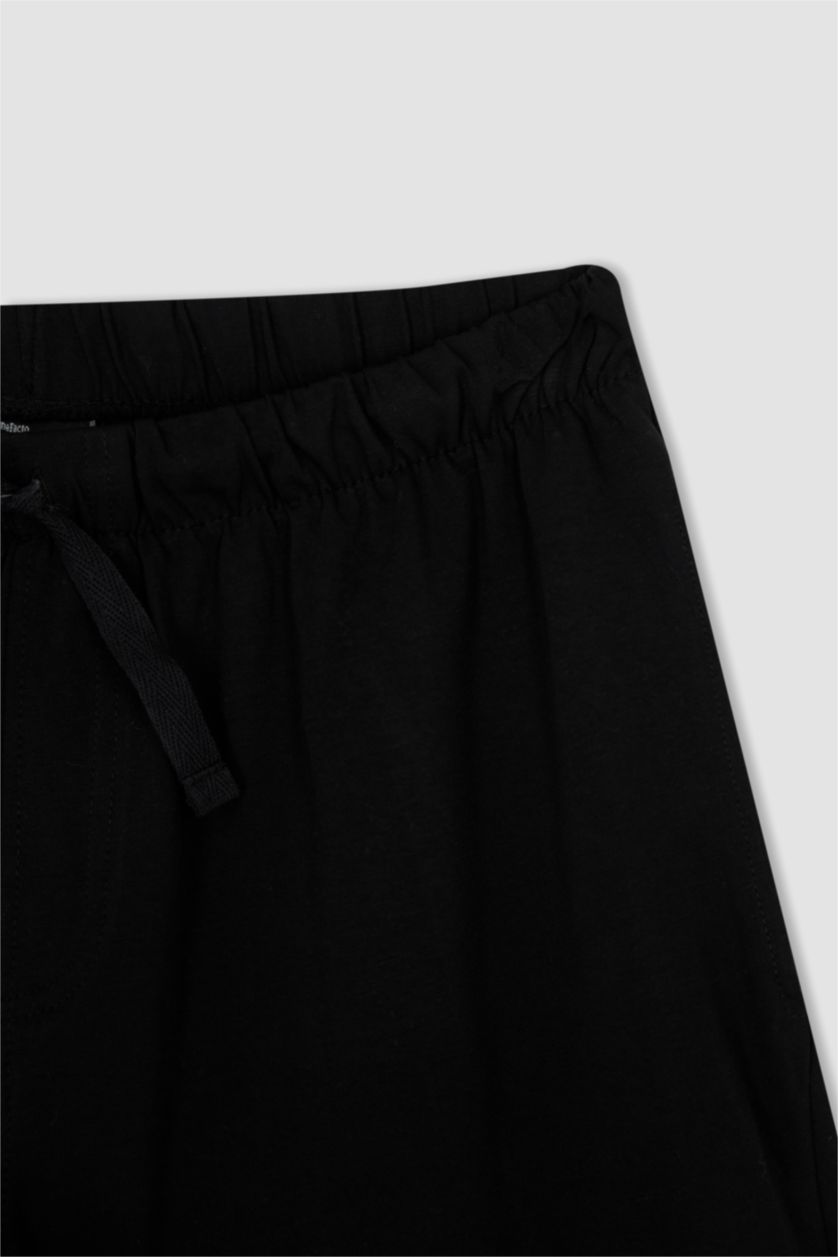 Erkek Siyah Regular Fit Alt