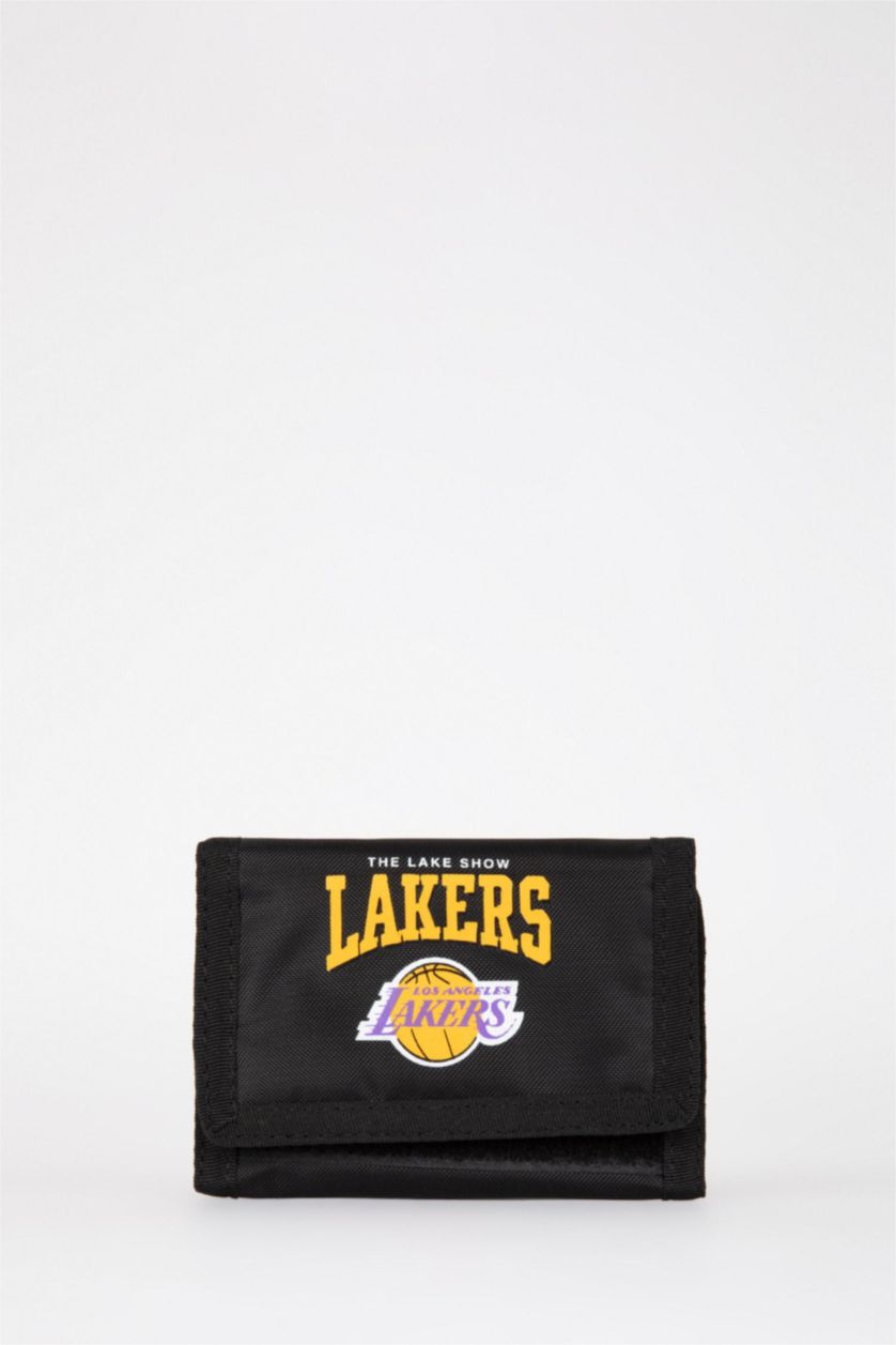 Erkek Siyah Erkek NBA Los Angeles Lakers Cüzdan