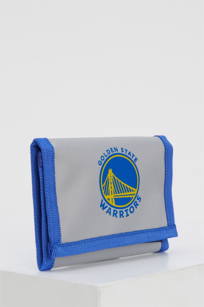 MAN Grey Melange Golden State Warriors Licensed Wallet
