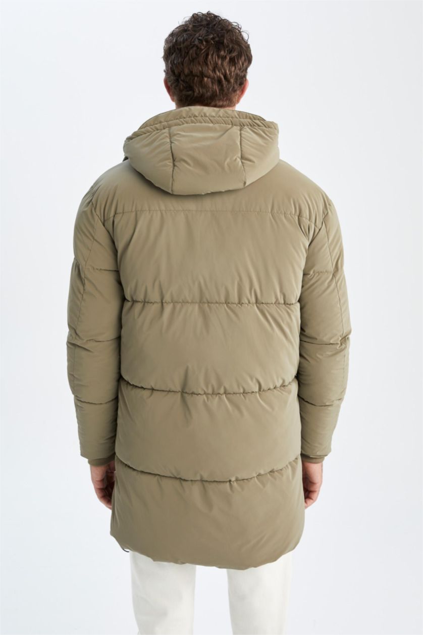 Мужчины Зеленый Парка стандартного кроя для мужчин