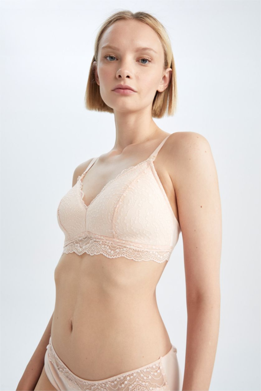 Kadın Açık Pembe Kaplı Pedli