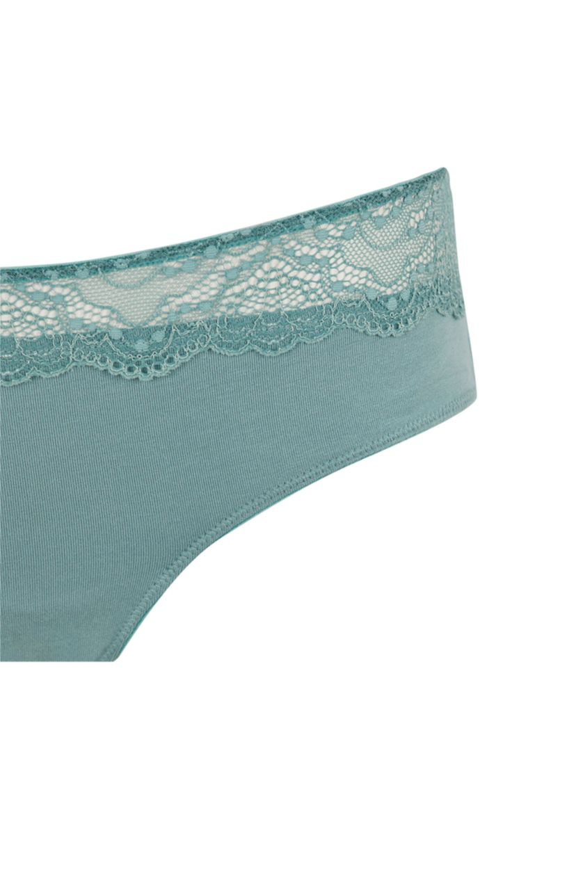 Woman Green Slip Panty