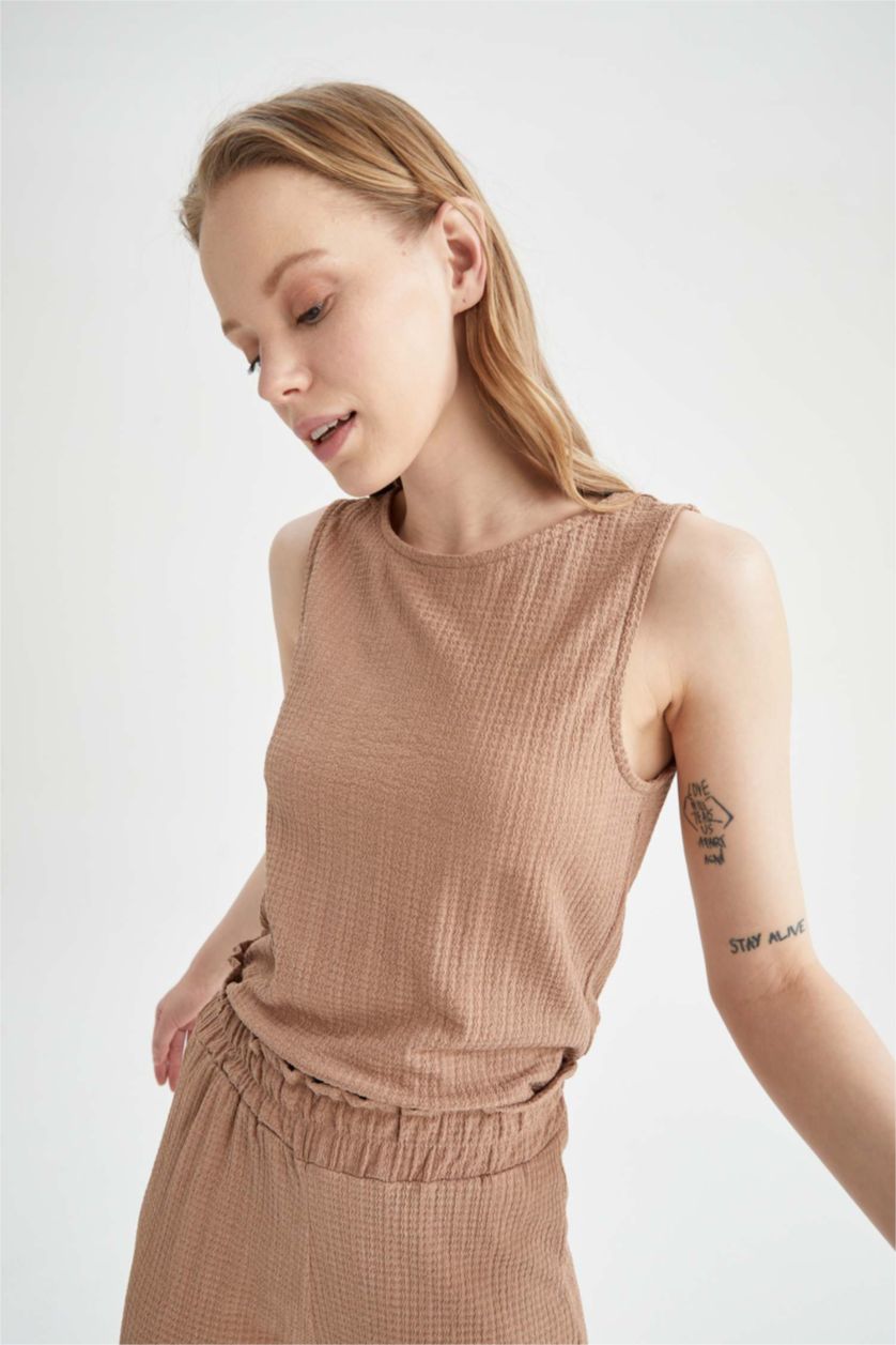 FEMME Gris Coupe Régulière