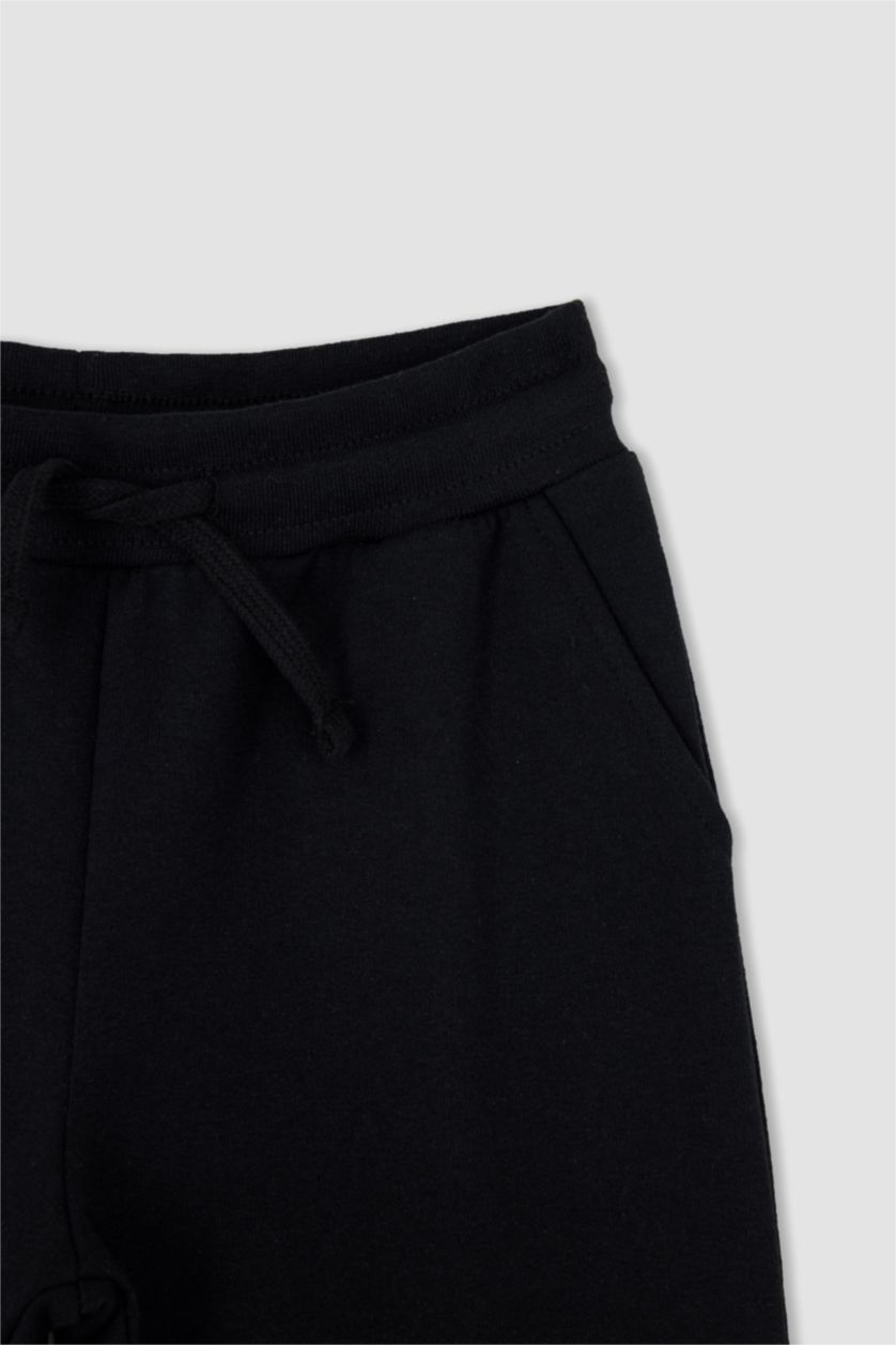 BOYS & TEENS Black Regular Fit Trousers