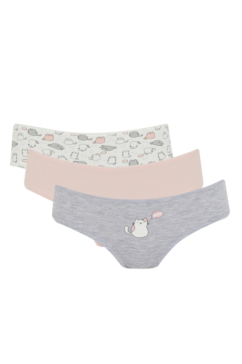 Woman Grey Melange 3 piece