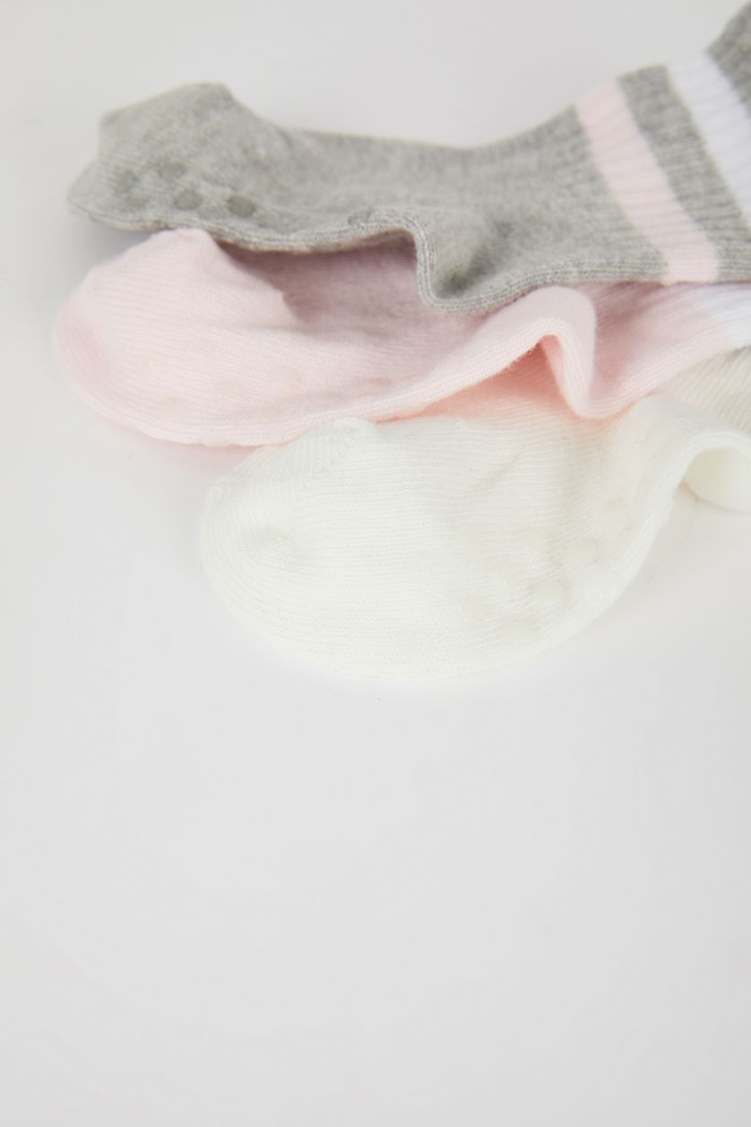 طفلة صغيرة Karma جوارب طويلة قطن - 3 قطع