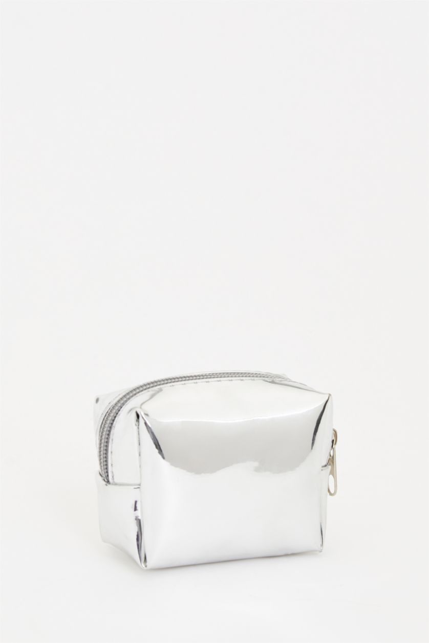 نساء Gri محفظة النقود المعدنية المطبوعة يونيكورن