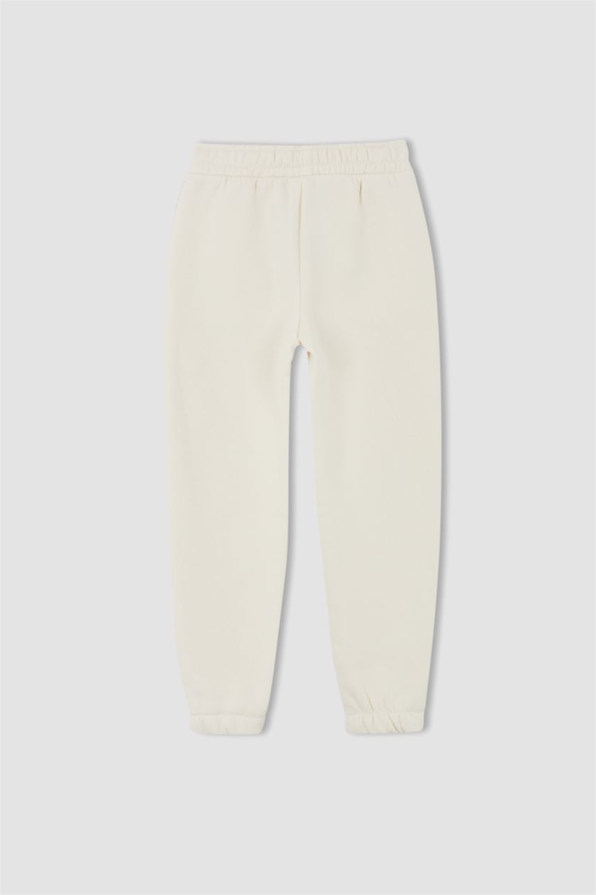 GIRLS & TEENS Ecru Girl Jogger Tracksuit