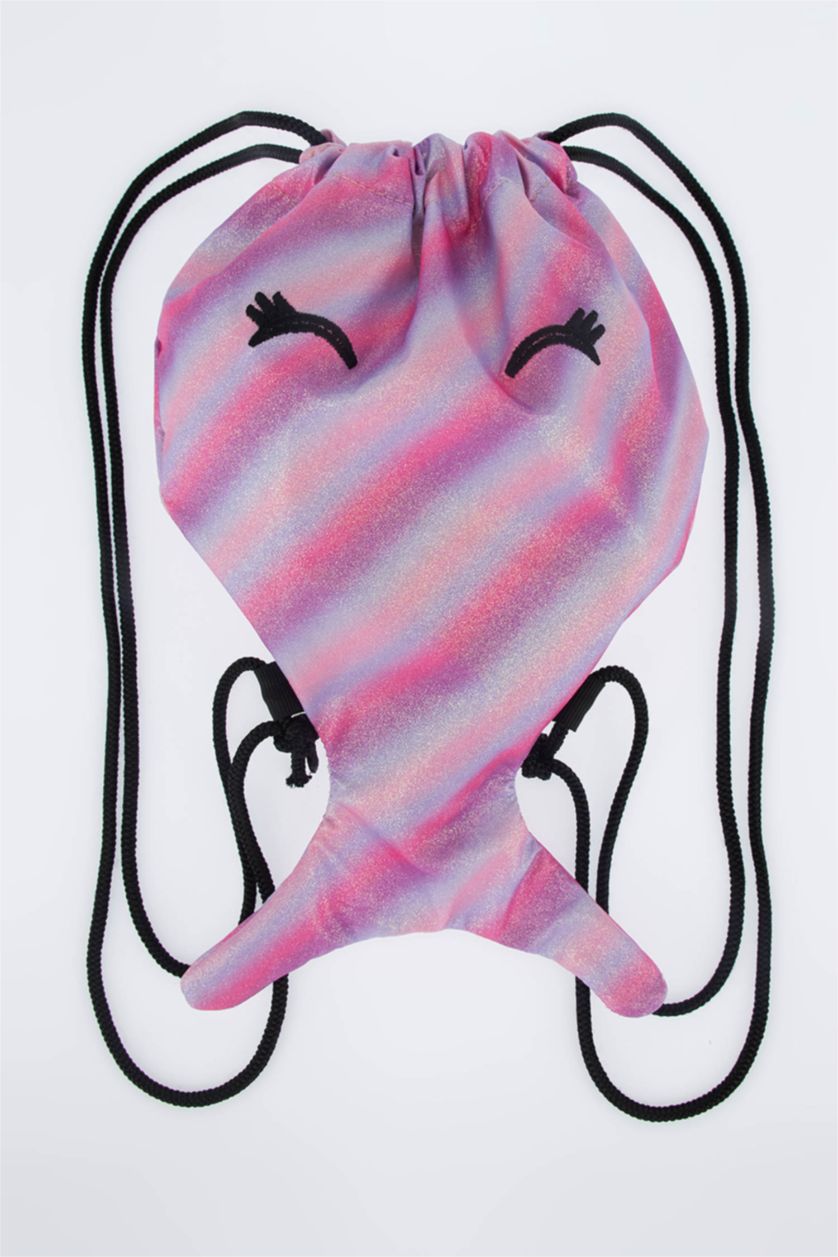 FILLES Rose Clair Sac à dos à motifs pour fille