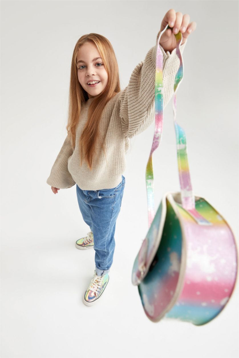 Девочки и подростки Разноцветный Сумка через плечо из искусственной кожи для девочек