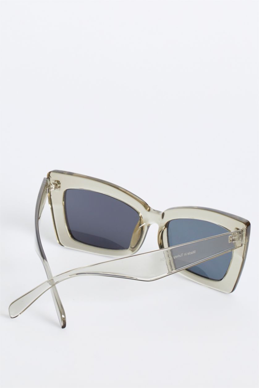 WOMAN Light Grey Unisex Sunglasses