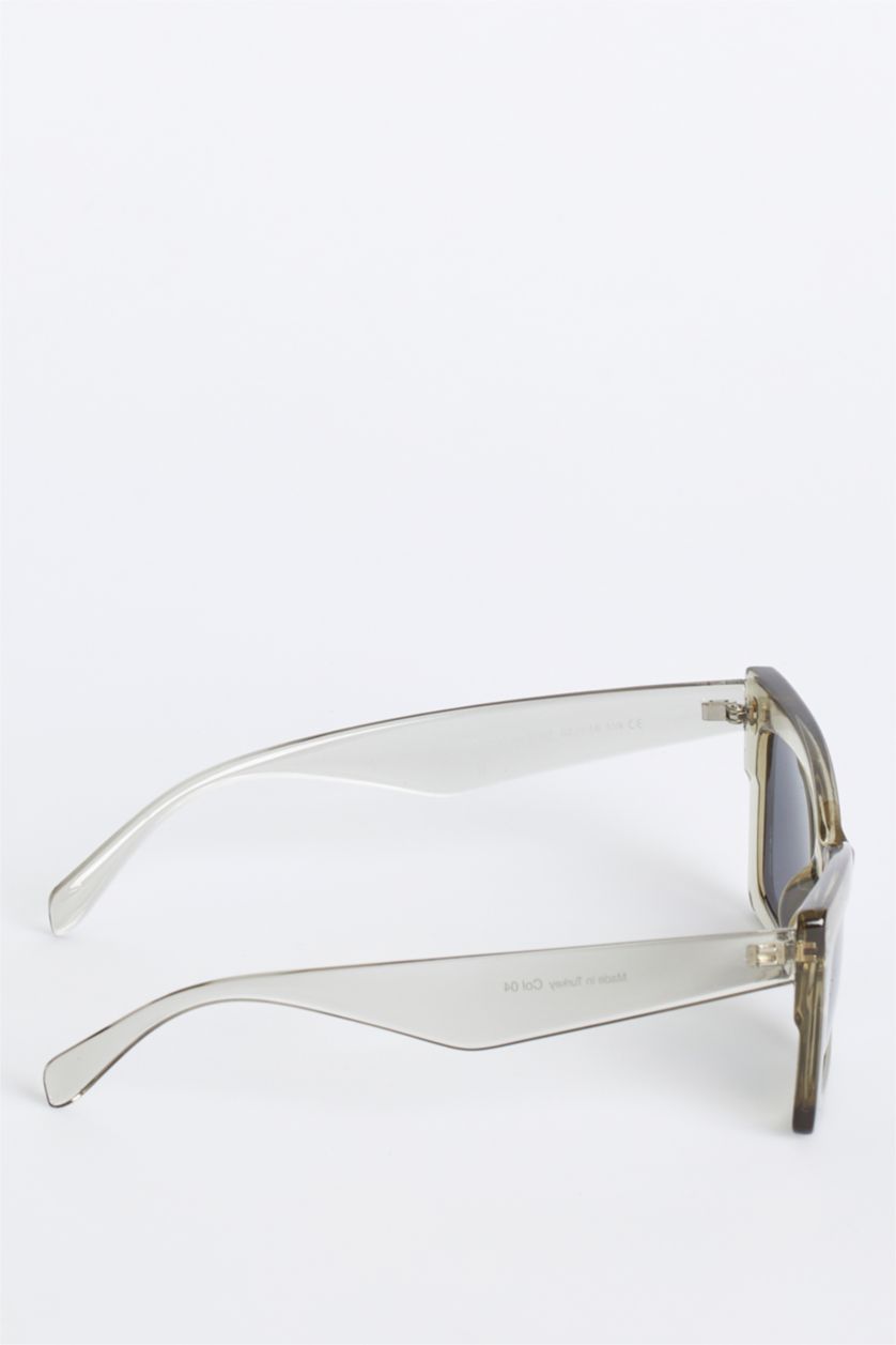 WOMAN Light Grey Unisex Sunglasses