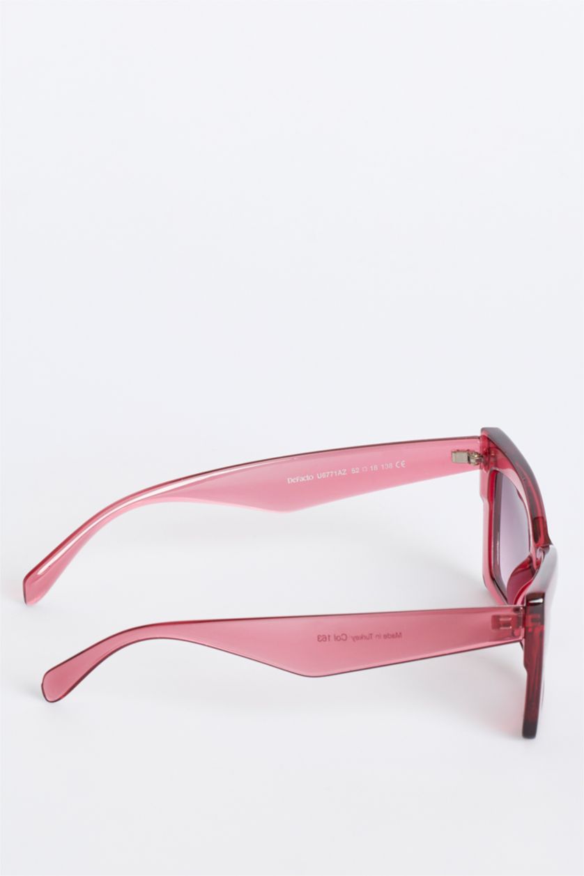 WOMAN Red Unisex Sunglasses