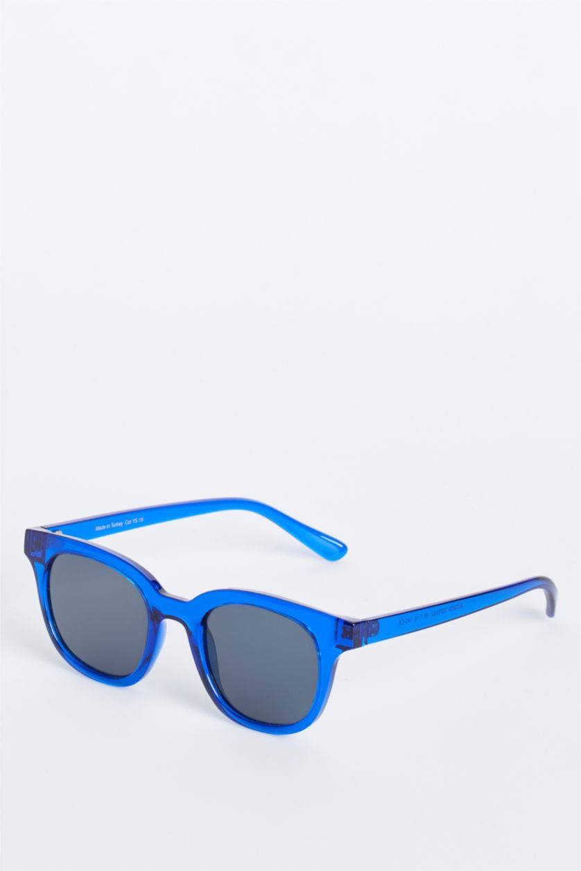 WOMAN Blue Unisex Sunglasses