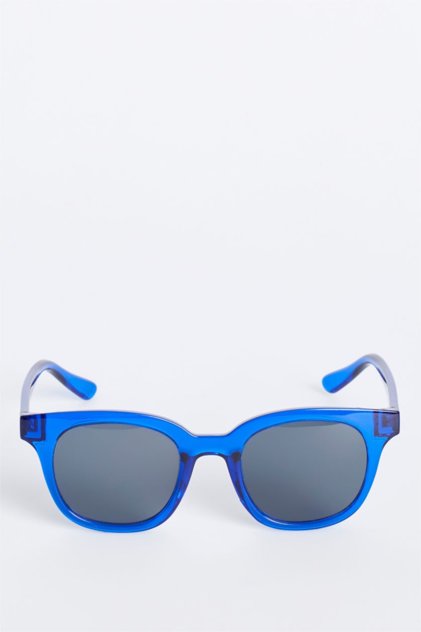WOMAN Blue Unisex Sunglasses