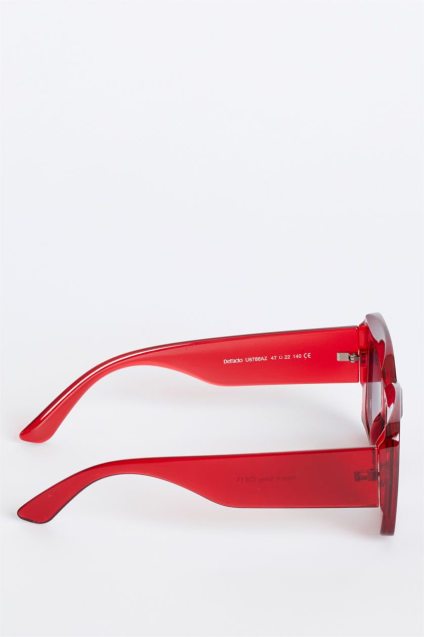 FEMME Rouge Lunettes de soleil unisexe