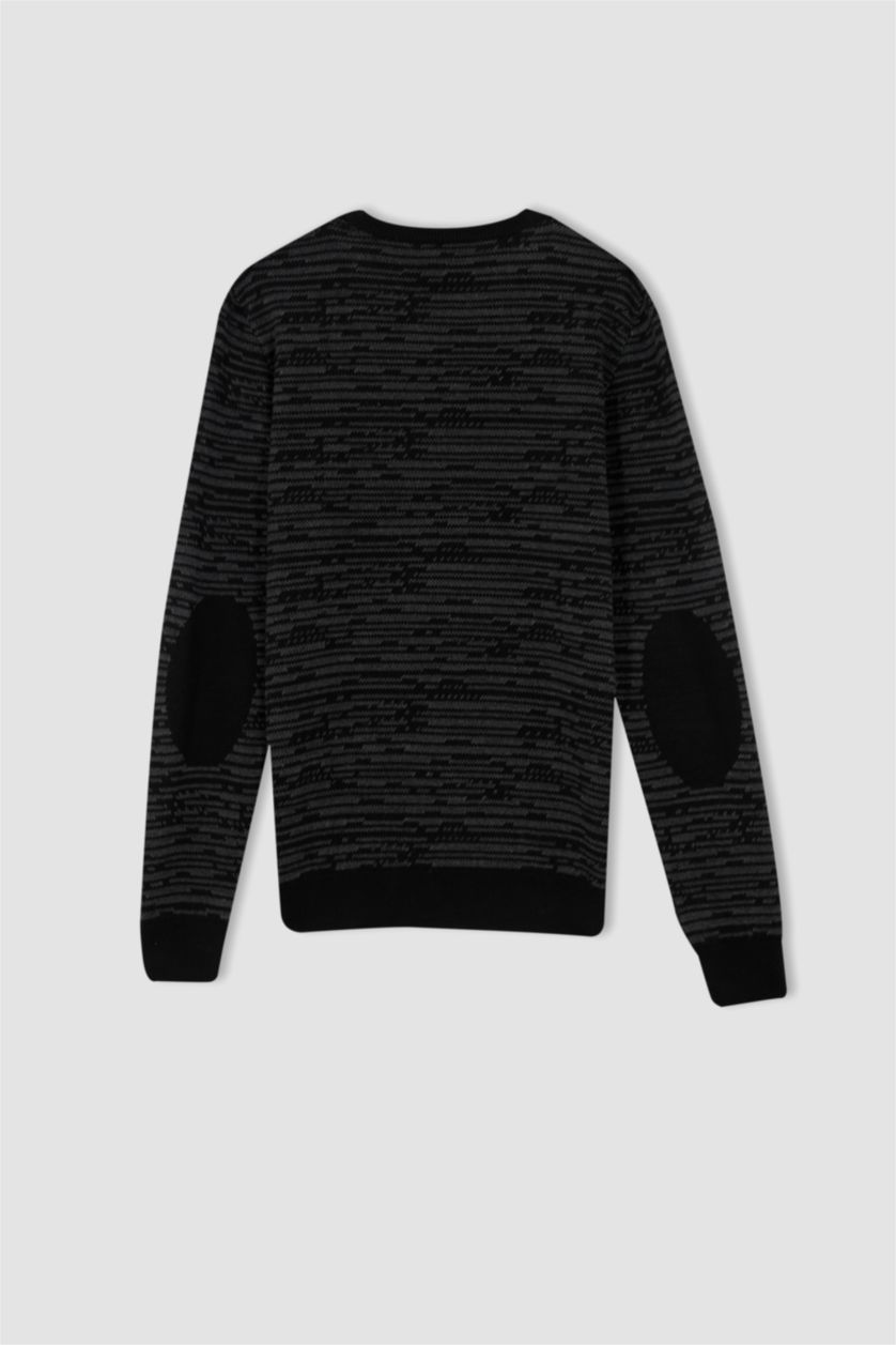 MAN Black Slim Fit Pullover