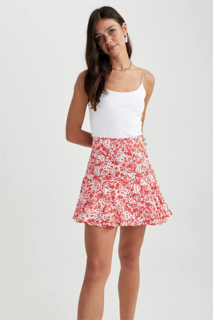 WOMAN White Slim Fit Elastic Rope Strap Cotton Singlet