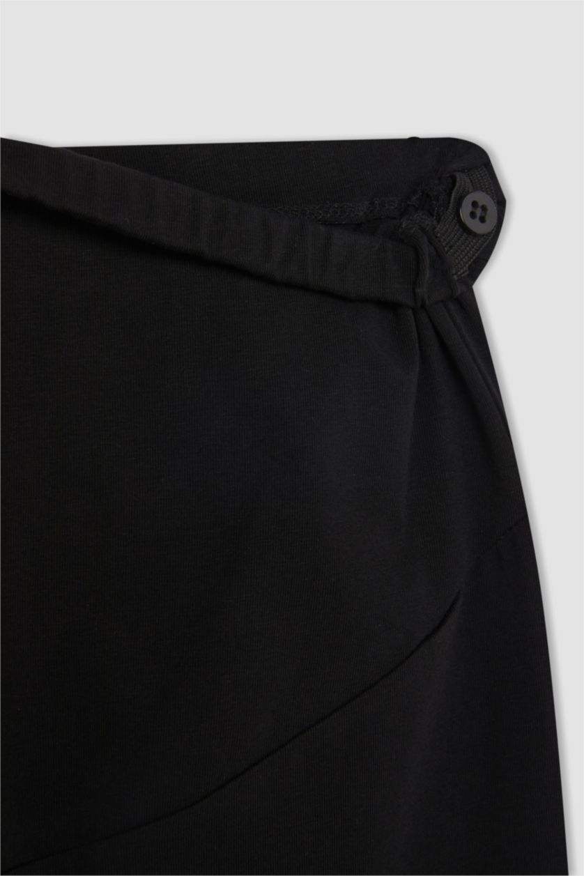 نساء أسود بنطلون حمل سكيني فيت بخصر عالي