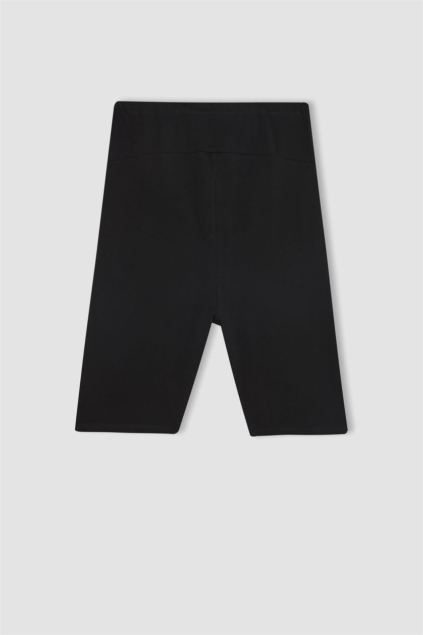 نساء أسود بنطلون حمل سكيني فيت بخصر عالي