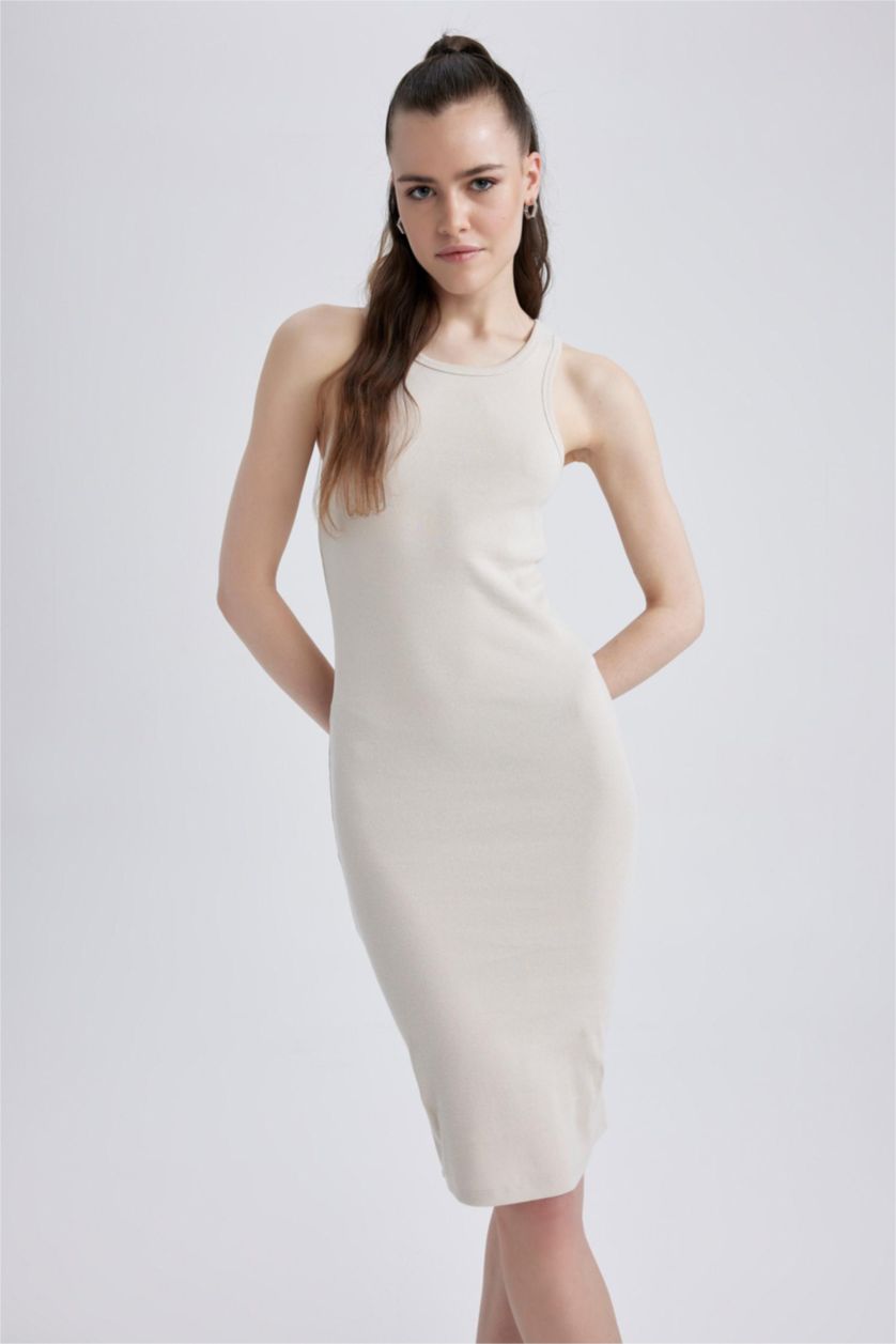 WOMAN Stone Camisole Midi Dress