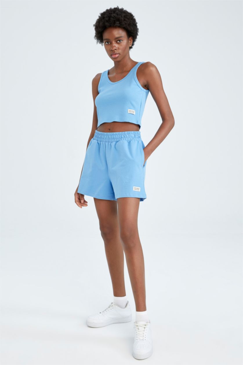 WOMAN Blue Defacto Fit Slim Fit Athlete